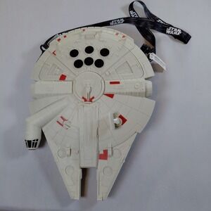Disney Star Wars Millennium Falcon Popcorn Bucket Galaxy's Edge Parks Light Up